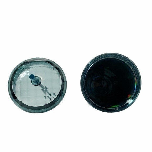 NWT Starbucks Ocean Kaleidoscope Iridescent Domed Lid Venti Cold Cup Blue Green - Picture 6 of 9